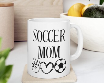 Soccer Mom Coffee Mug Sports Mama Cup Gift for Mom Soccer Mama Fuel Mothers Day Gift Game Day Sport