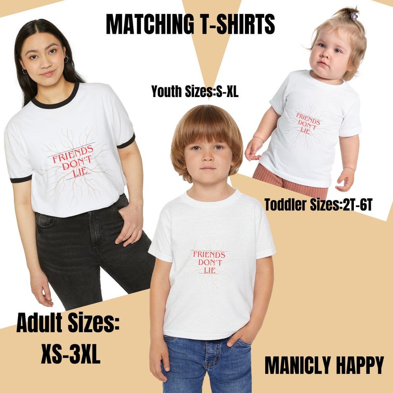 Unique Stranger Things apparel for kids and adults