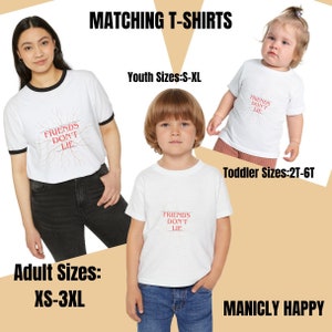 Matching mommy and me shirts with Eleven quote