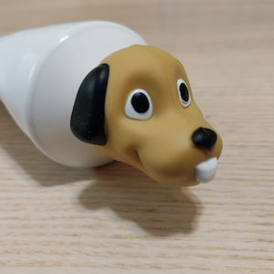 Puppy Toothpaste Dispenser – Fun, Food Grade Silicone Squeezy Cap