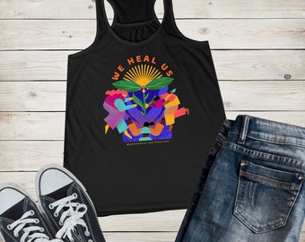 We Heal Us. Racerback Tank