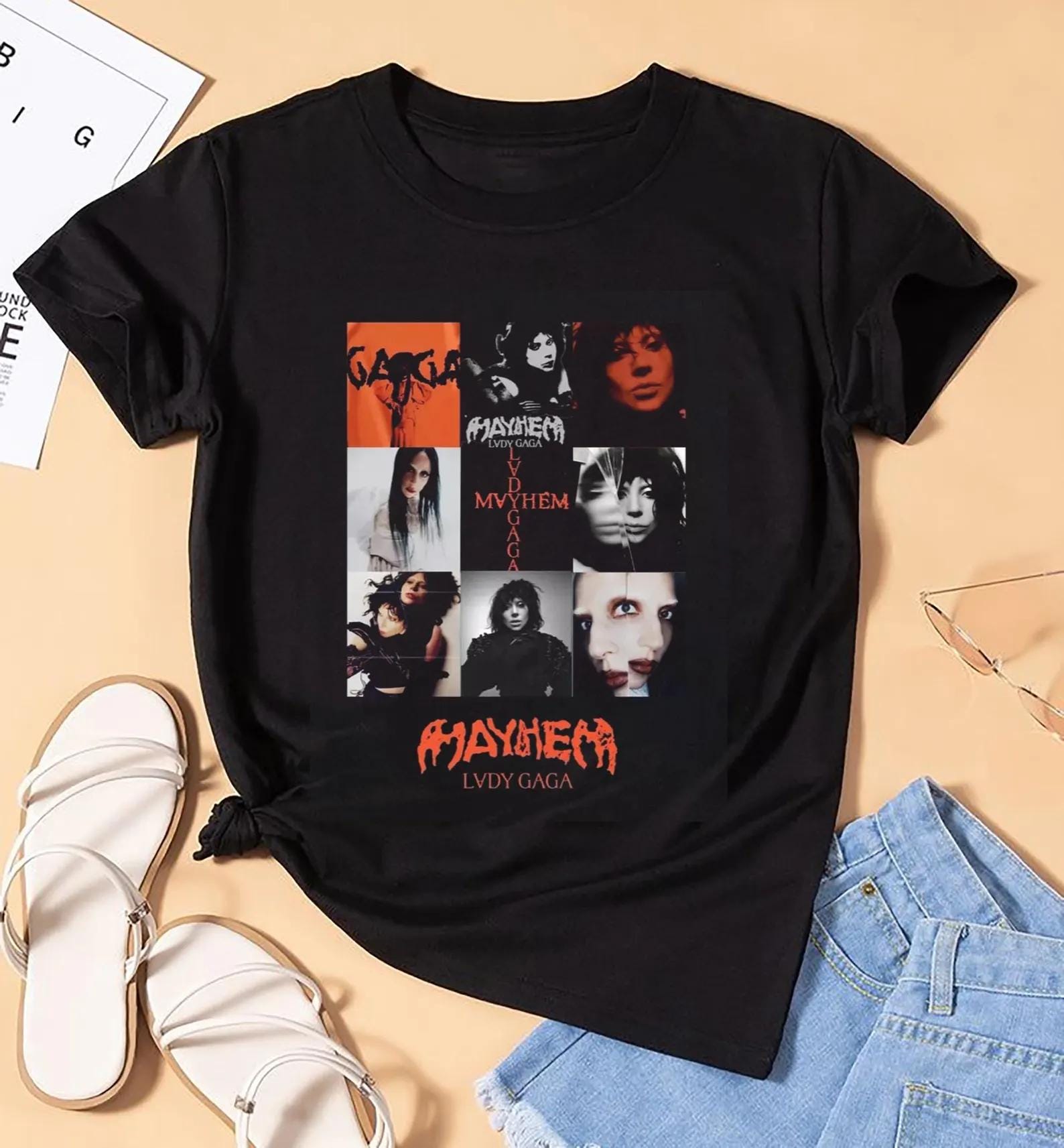 Lady Gaga The Mayhem Shirt, Graphic Lady Gaga Fan Shirt, Lady Gaga Shirt, Lady Gaga Merch, Lady Gaga Mayhem Album Tee, Lady Gaga Tour Shirt