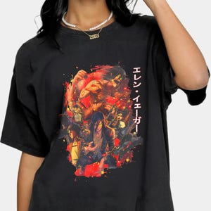 Attack On Titan Fashion Sweatshirt, Eren Yeager Unisex Shirt, Eren Yeager Aot Tees, Eren Yeager AOT Anime Shirt, Attack Titan Unisex T-shirt