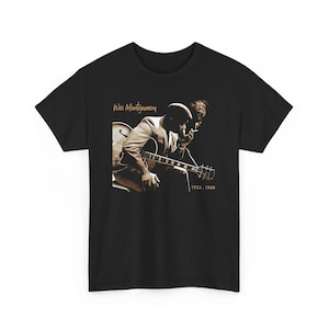 WES MONTGOMERY Tシャツ Wes Montgomery T Shirt FREE SHIPPING to Usa Jazz Smokin Day
