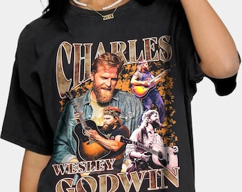 Limited Charles Wesley Godwin-shirt, Charles Wesley Unisex Y2K-kleding, vintage Charles Wesley jaren 90-shirt, retro Charles Wesley-shirt voor fan