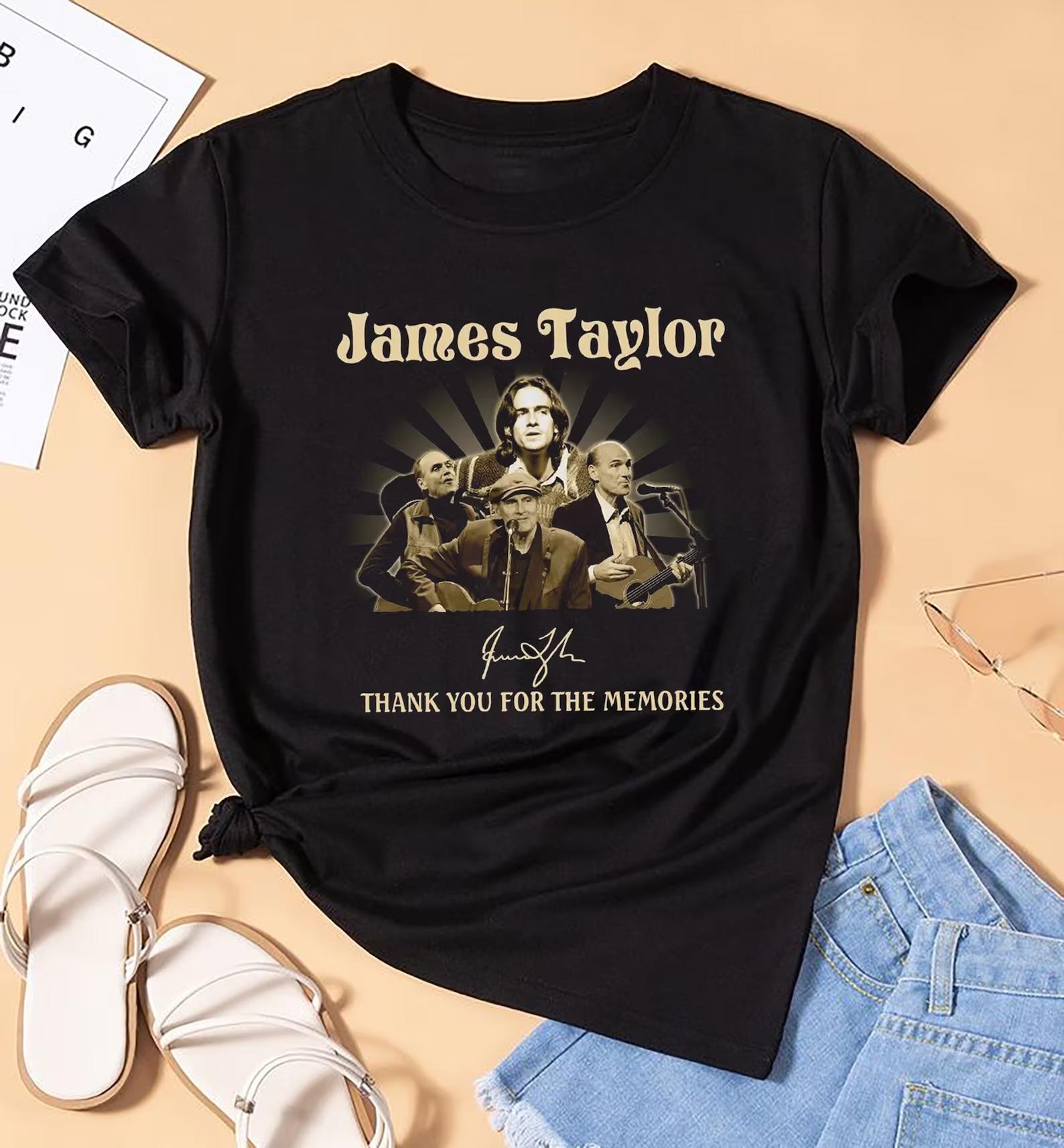 激レア Vintage James Taylor コンサートTシャツ 1982年 - メルカリ