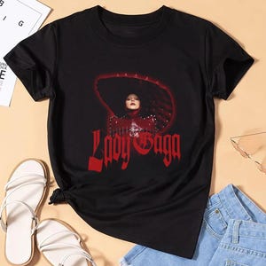 Lady Gaga Mayhem Shirt, Lady Gaga Vintage Gaga Tees, Fan Gift for Little Monsters, Mayhem Tour Merch Shirt, Pop Star Graphic Concert Shirt