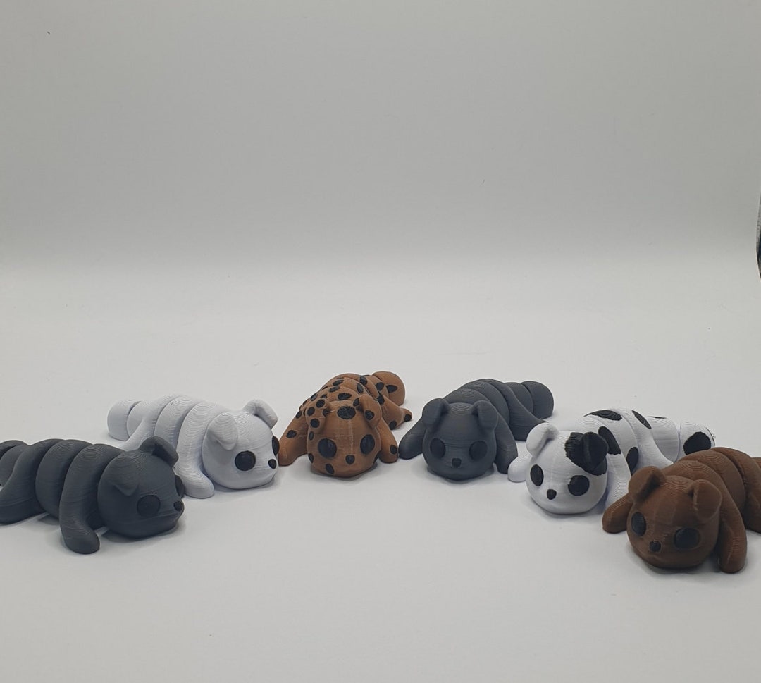 Quirky Articulate 3D Dog Fidget Toy - Etsy