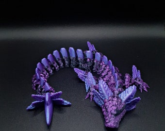 Quirky Articulate 3D Printed Axolotl Dragon