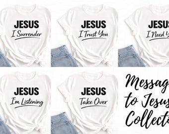 Jesus Gebet SVG Bundle, christliche Shirt Designs (digitaler Download)
