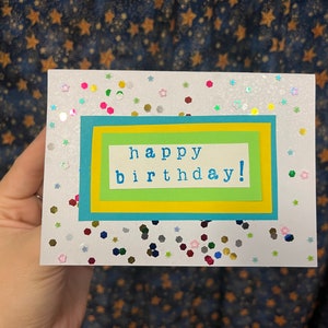 Biglietto d'auguri fatto a mano