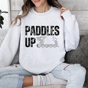 Dragon Boat Sweatshirt, Women&#39;s Dragon Boat Sweatshirt, Dragon Boat Racing, Dragon Boat Gifts, Dragon Boat Shirt, Holiday Gift, Christmas