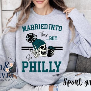 Philly Football Sweatshirt: Unisex Philadelphia Fleece Crewneck
