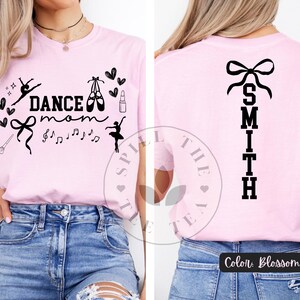Custom Dance Mom T shirt dance shirt dance mom shirt dance competition gifts dance lover gift dance mom gift idea comfort colors dance tee