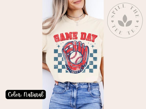 Womens Baseball Game Day T-shirt: Baseball Mom Tee