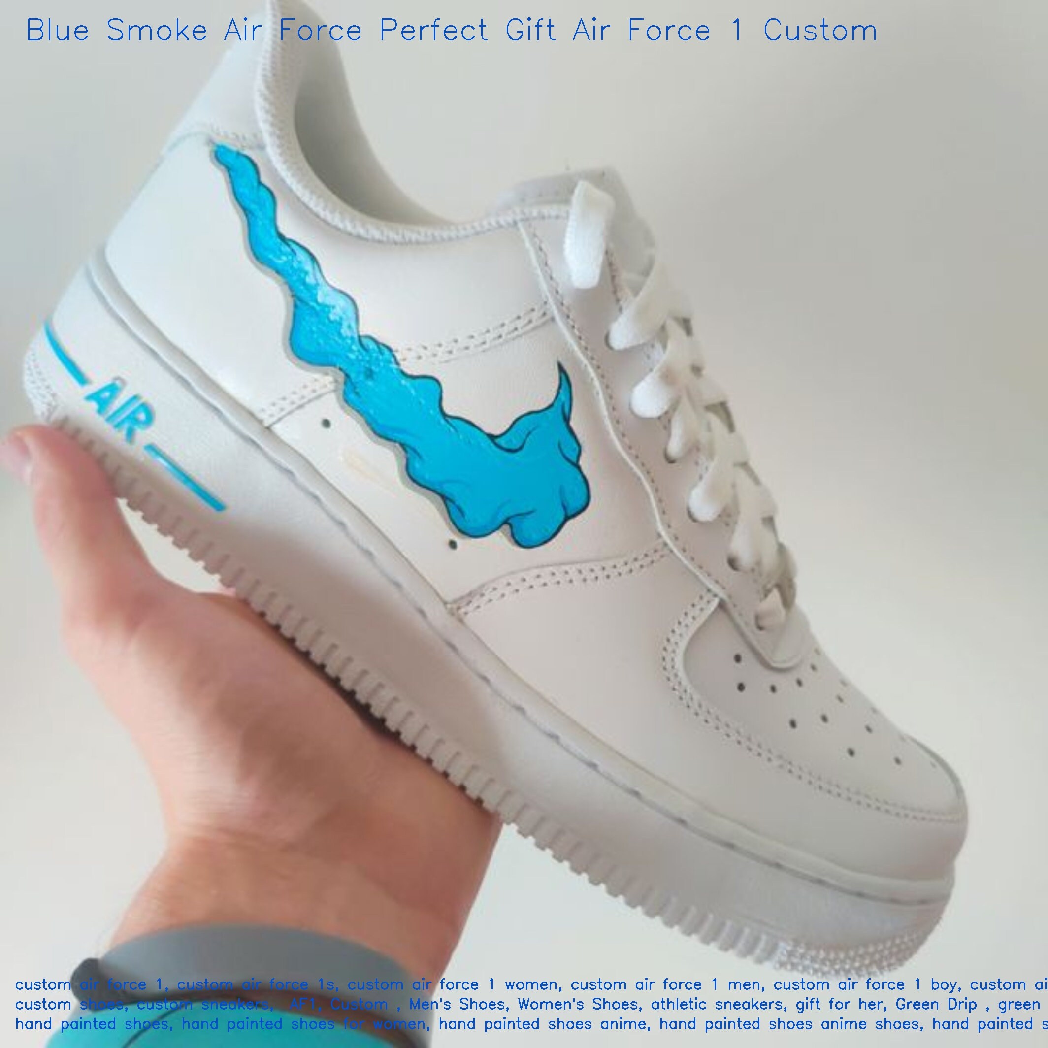 smokey blue air force 1