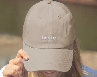 Embroidered Bride Cap | Bachelorette Bride Hat | Gift for Bride | Bridal Gift | Bride baseball Hat