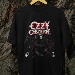 Vintage Ozzy Osbourne T-Shirt: Klassisches Rock Band T-Shirt