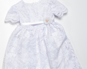 Baptism lace dress,Blessing gown, Baby Baptism dress,Christening outfit,Toddler Blessing gown,Babydress,Baptism Baby gown,Christening dress