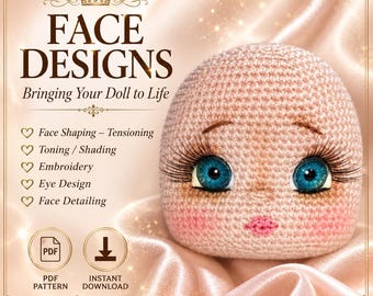 Crochet Eyes Pattern | Amigurumi Dolls, Toys, and Clothing (PDF Pattern)