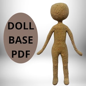 Amigurumi Doll Base Crochet Pattern (PDF)
