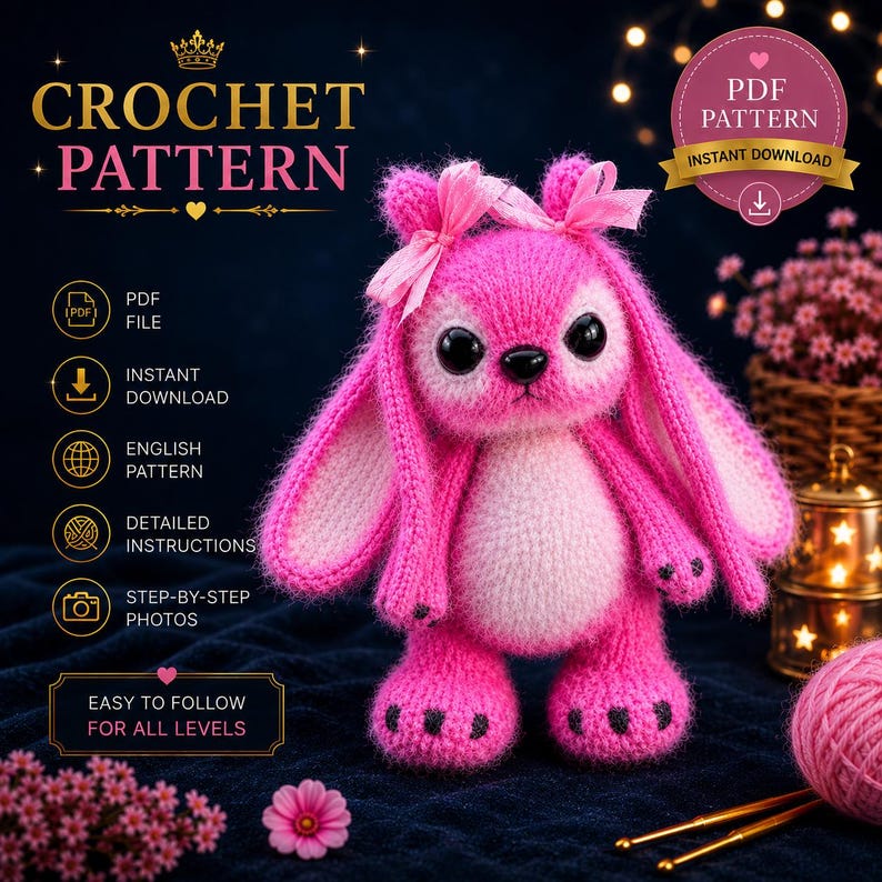 Patrón de Ganchillo Ángel de Peluche / Alien Azul Amigurumi (PDF) imagen 7