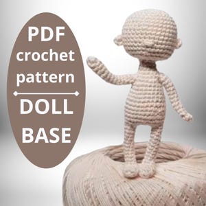 Amigurumi Doll Base Crochet Pattern (PDF)