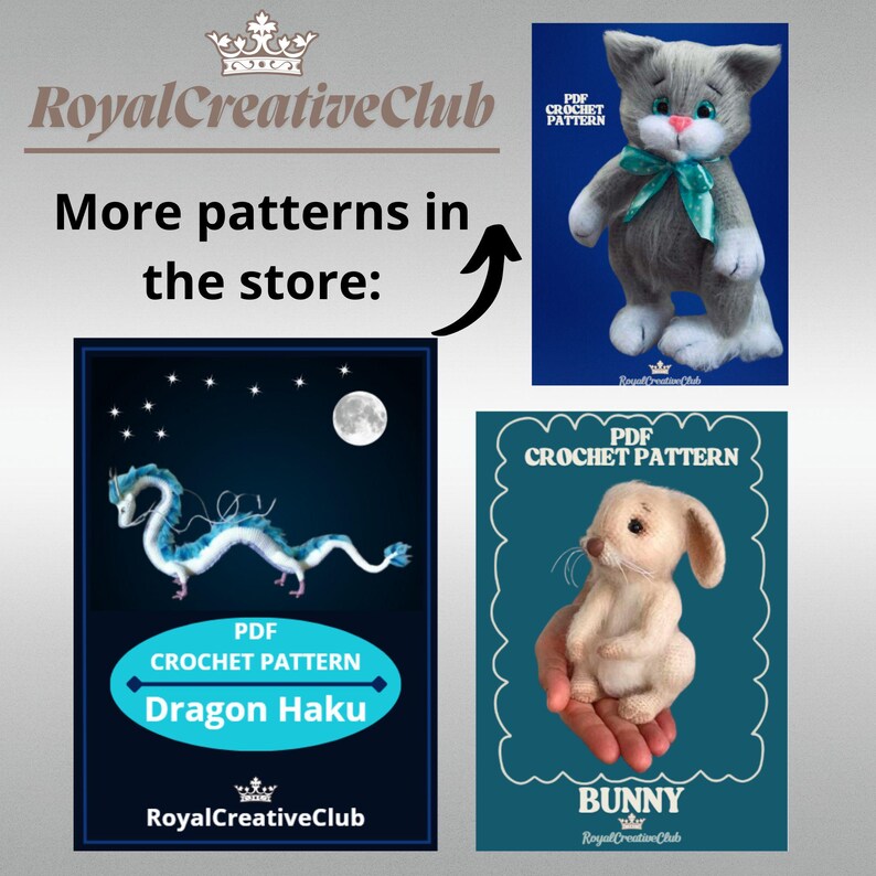Crochet Eyes Pattern | Amigurumi Dolls and Toys (PDF Pattern) image 17