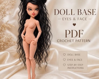 Amigurumi Doll Base Crochet Pattern: English PDF Tutorial