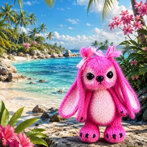 Patrón de Ganchillo Ángel de Peluche / Alien Azul Amigurumi (PDF) imagen 2