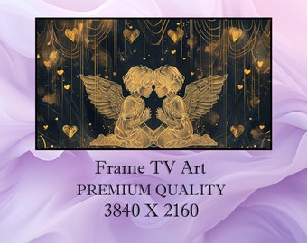 Samsung Frame TV Art Valentines Day, Samsung Art TV Téléchargement numérique pour Samsung Frame Digital Download Frame TV Art Valentine's Day Cupidon