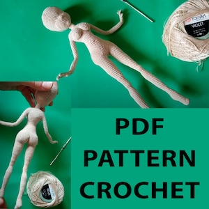 Amigurumi Doll Base Crochet Pattern: English PDF Instructions