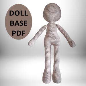 Amigurumi Doll Base Crochet Pattern (PDF)