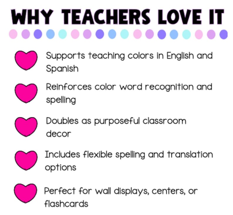 Crayon Color Posters for Homeschool Moms, Colors in Spanish, Classroom ...
