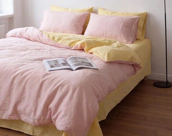 Custom double sided Cotton Duvet Cover, Twin, Full, Queen, King Size