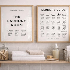 Guia de Lavanderia em Azulejo Cerâmico | Decoração Minimalista Escandinava