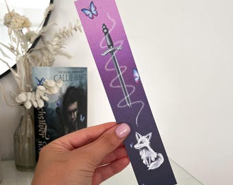 Quicksilver Inspired 2-in-1 Bookmark: Fantasy Printed Edge
