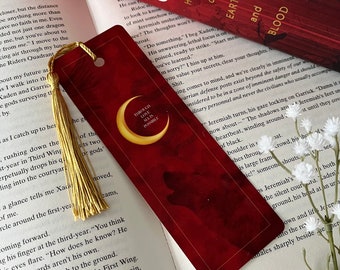 Fantasy Bookmark | Crescent City Inspired Bookmark | Book Lover