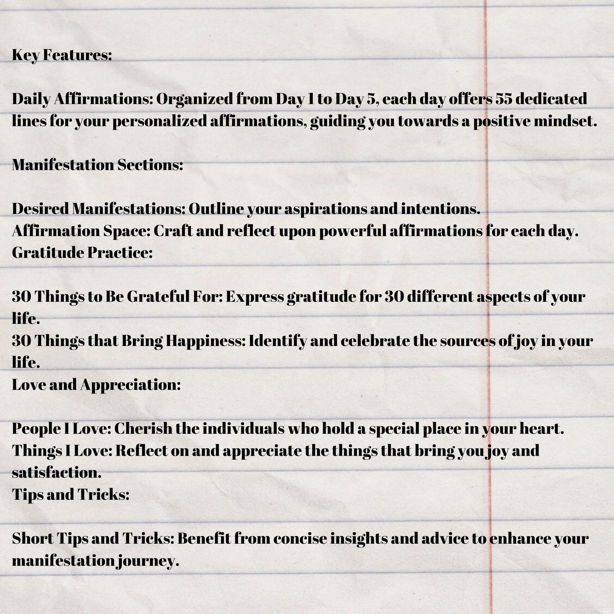 555 Manifestation Method - Law of Attraction Journal - Printable PDF ...