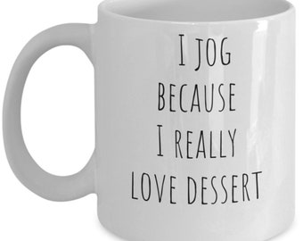 Love To Jog Mug, Jog Lover Gift, Jog Happy Mom, Italian Jog Gift