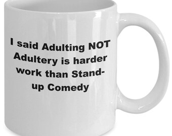 Adultery-standupcomedy mug