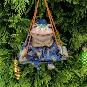 Funny Frog doll,Toad doll,frog sculpture handmade, gift for friend,toad home decor,frog interior decor,Funny Animal decor