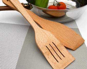 Wooden Spatula, Wood kitchen tools, Cooking Spatula, Spatula Kitchen Decor, Wood utensil set, Chef wooden kitchen gift