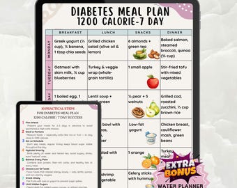 Diabetes Meal Plan, Diabetic Food Chart, Diabetic Meal Plan, Diabetes Grocery List, Diabetic Food List, Diabetes Meal Planner, Diabetic Diet