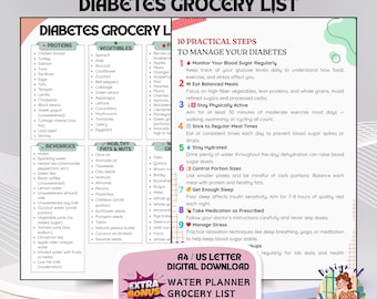 Lista della spesa per diabetici, alimenti a basso indice glicemico, elenco degli alimenti per la dieta diabetica, elenco della spesa a basso indice glicemico in formato PDF, tabella degli alimenti per diabetici, elenco degli alimenti senza zucchero