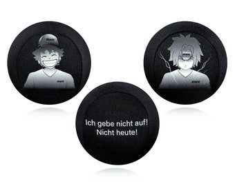 Mind Training Balls - Stressbälle mit motivierenden Zitaten,Affirmationen, coolen Designs & beruhigendem Minzduft - Geschenk