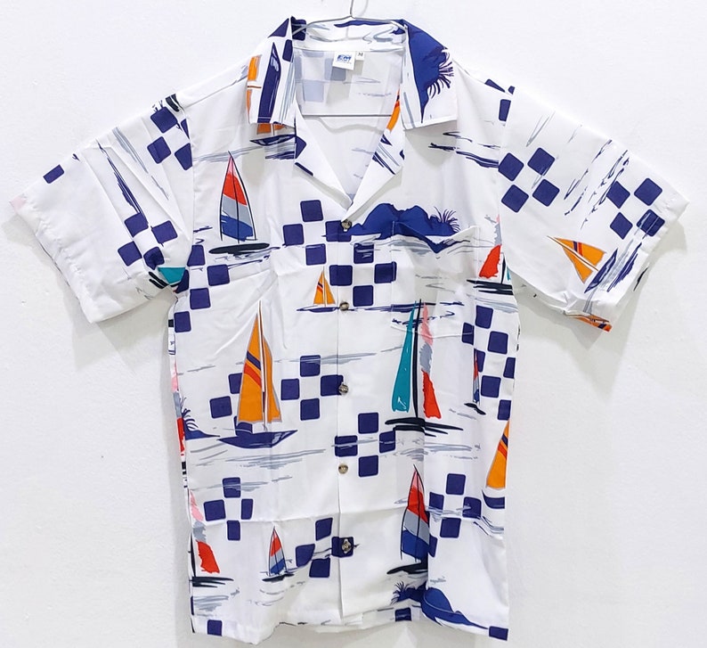 Sailboat Plaid Jacquard Shirt