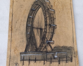 KOLOMON MOORE - Dessin de grande roue