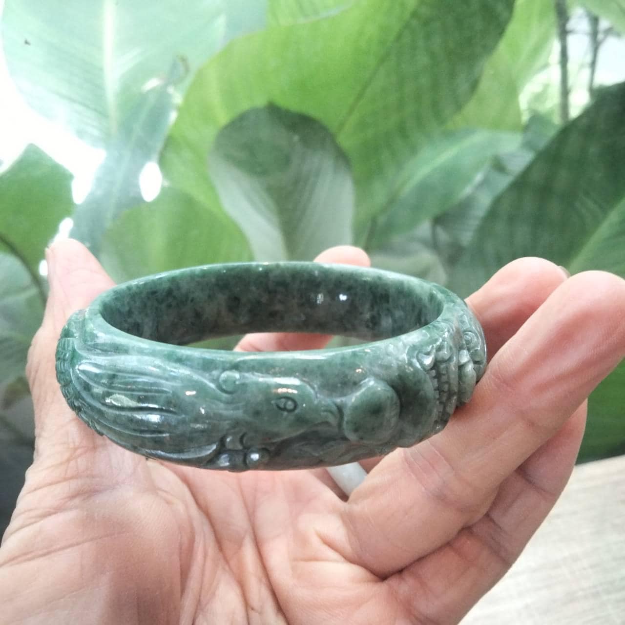 翡翠彫刻の花 - Etsy 日本
