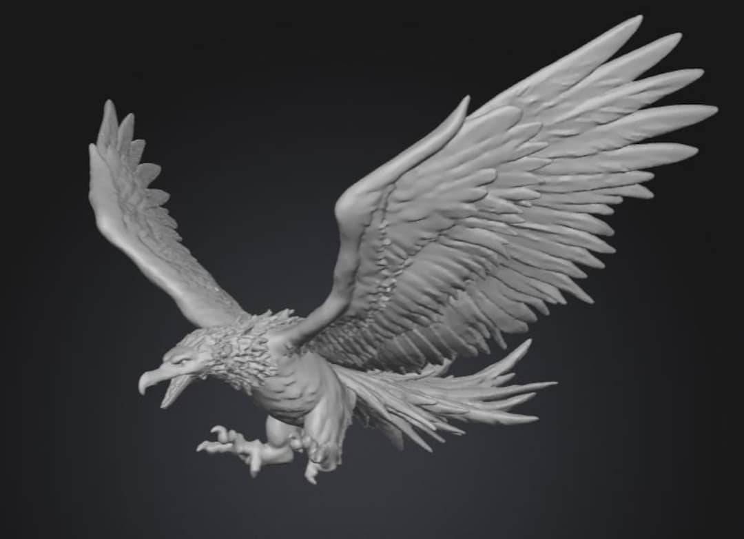Dnd Roc / Eagle STL File for 3d Printing - Etsy